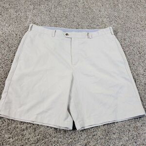 Donald Ross Golf Shorts Mens 40 Beige Preppy Chino Performance Marks*